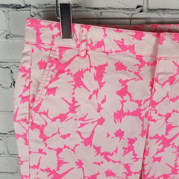 GAP | floral skinny mini crop khaki pants - Picture 3 of 9